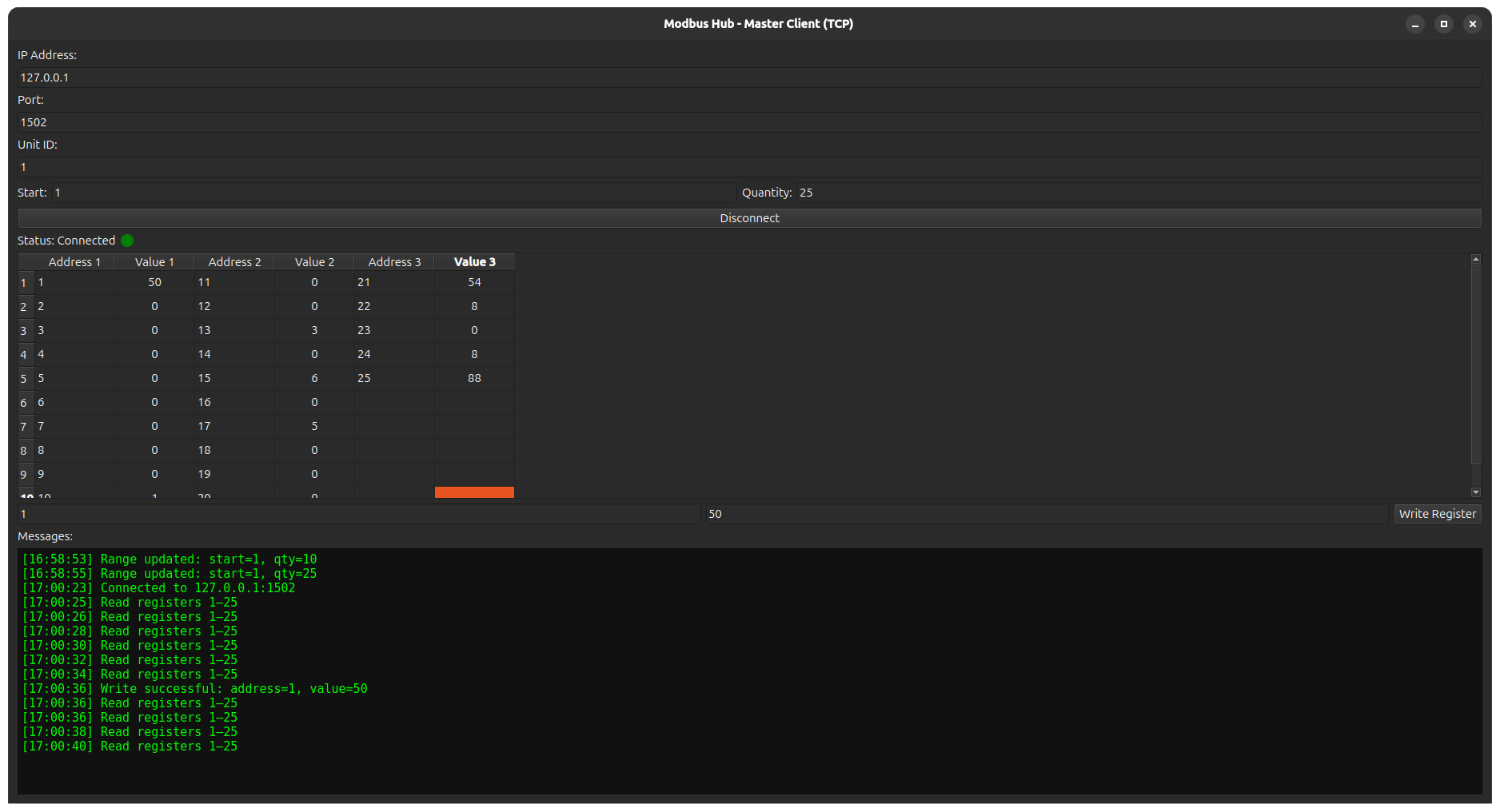 MasterApp Screenshot